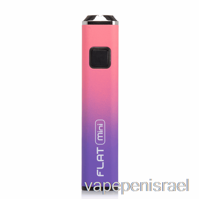 חד פעמי Vape Israel Yocan Flat Mini 400mah סוללה סגול ורוד